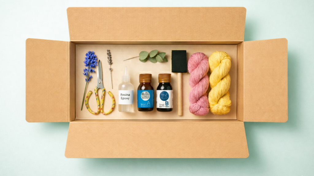 Kits creativos: manualidades botánicas para desconectar
