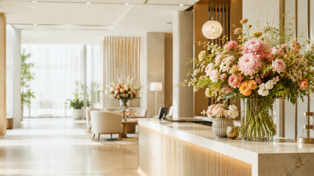 Servicio de floristería para Hoteles