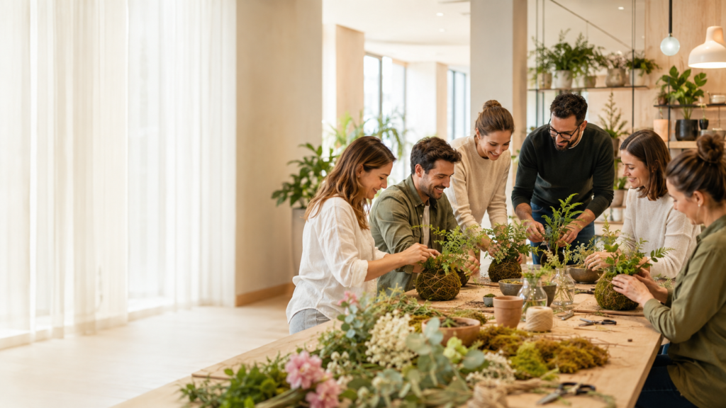 Workshops botánicos para empresas