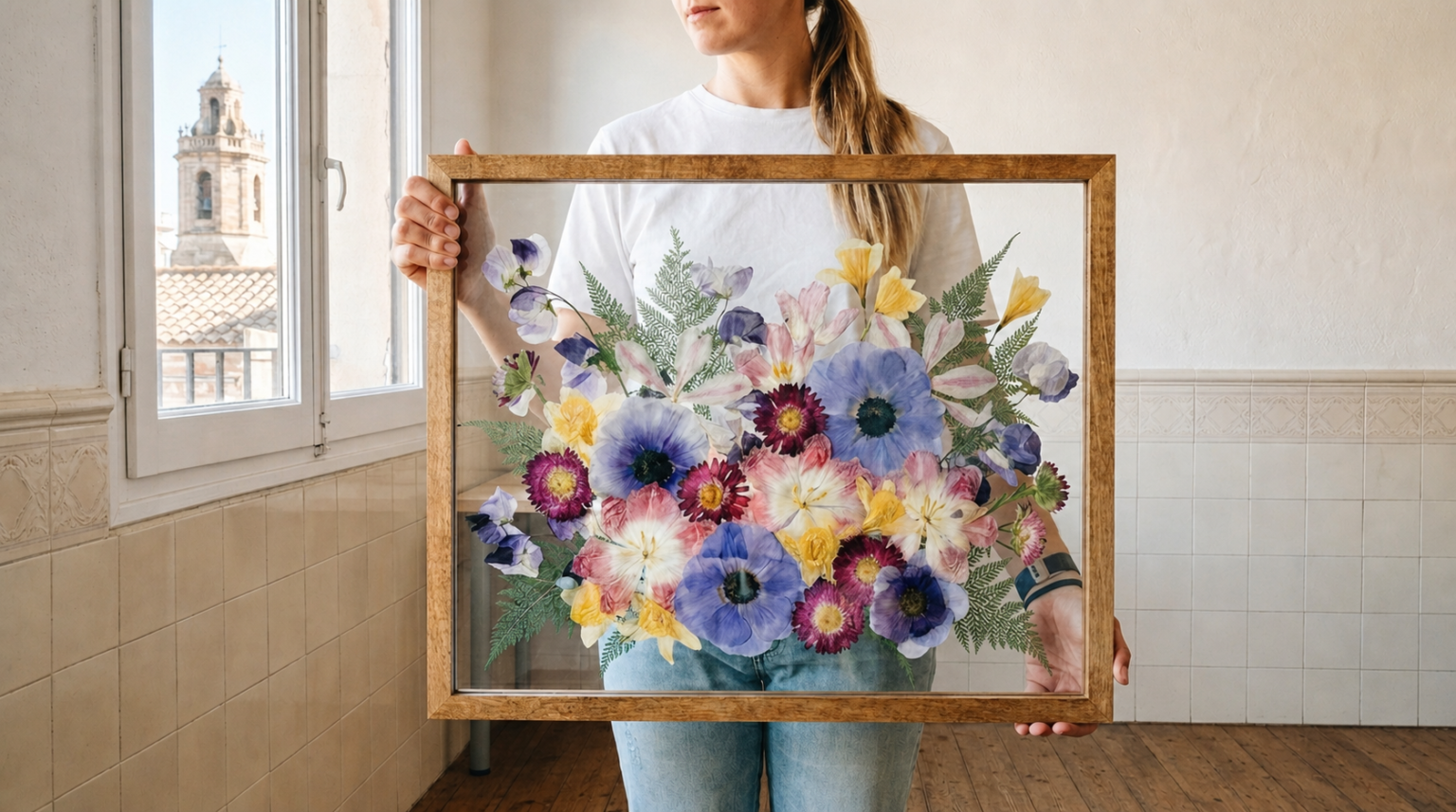 Preservación artística de ramos de novia