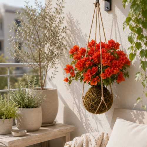 Kokedama Colgante - Buganvilla / Bougainvillea